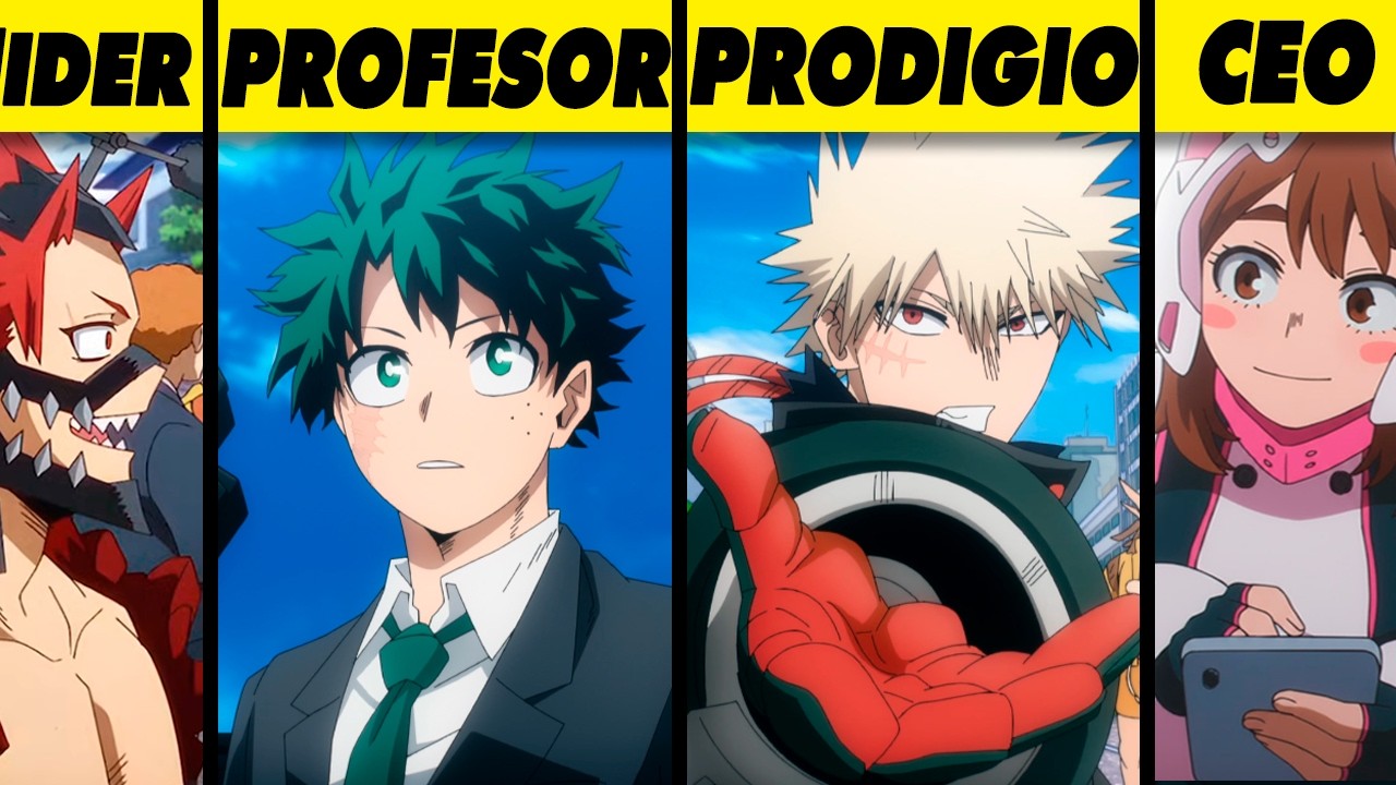 Qué le pasó a cada personaje después del final de My Hero Academia?