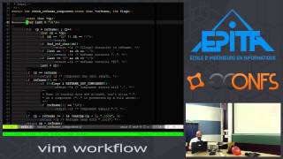 Conférence Vim Workflow