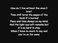 Avenged Sevenfold - So Far Away LYRICS