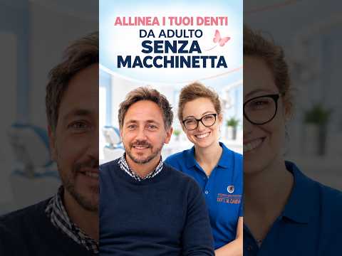 Alternativa all'apparecchio fisso per adulti a Trieste: la storia di Roberto