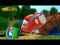 Train cartoon | Super wings | Collection 316