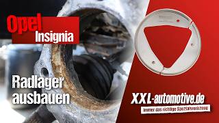 Radlager ausbauen bei Opel Insignia – keine Chance ohne Hydraulik