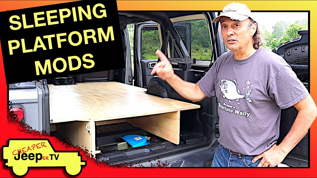 Модификации спальной/кемпинговой платформы