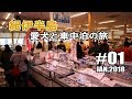 思い立って紀伊半島へ どうなるやら行き当たりばっ旅！犬連れ キャンピングカーの旅 2018 #01【車中泊】