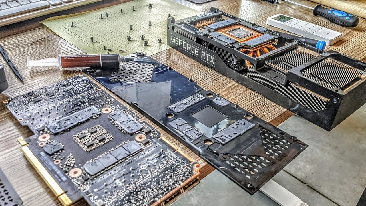 How to replace Thermal Pads and Paste for HP Omen 3090s YouTube