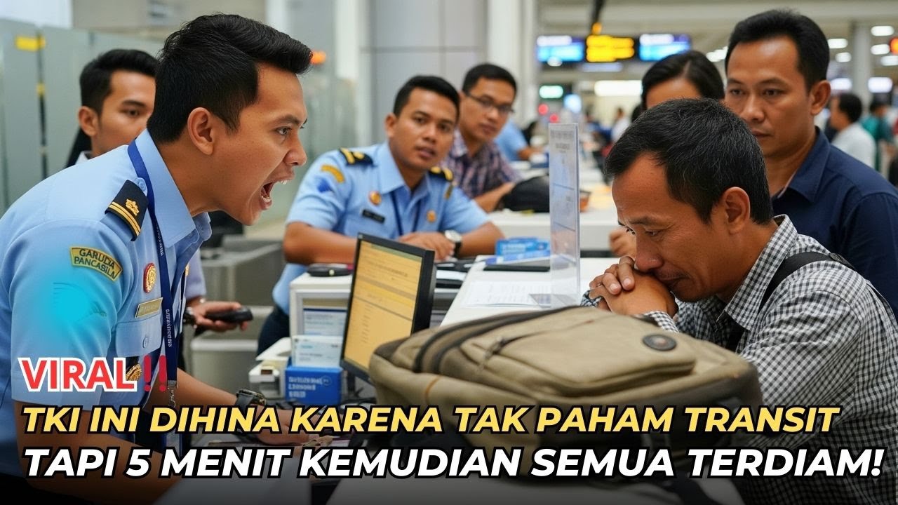 TKI ini Dihina Karena Tak Paham Transit, Tapi Bikin Semua Terdiam Saat Identitas Aslinya Terbongkar!