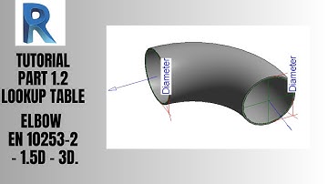 Part 1.2 - Piping modeling - Revit Tutorial - Elbow EN 10253-2 1.5D 3D.