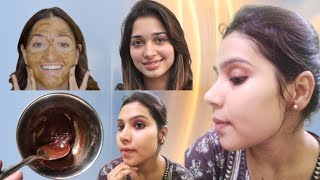 Tammna Bhatiya Glowing Skin Mask