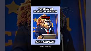 Mogged Transition tutorial #editingtutorial #editor