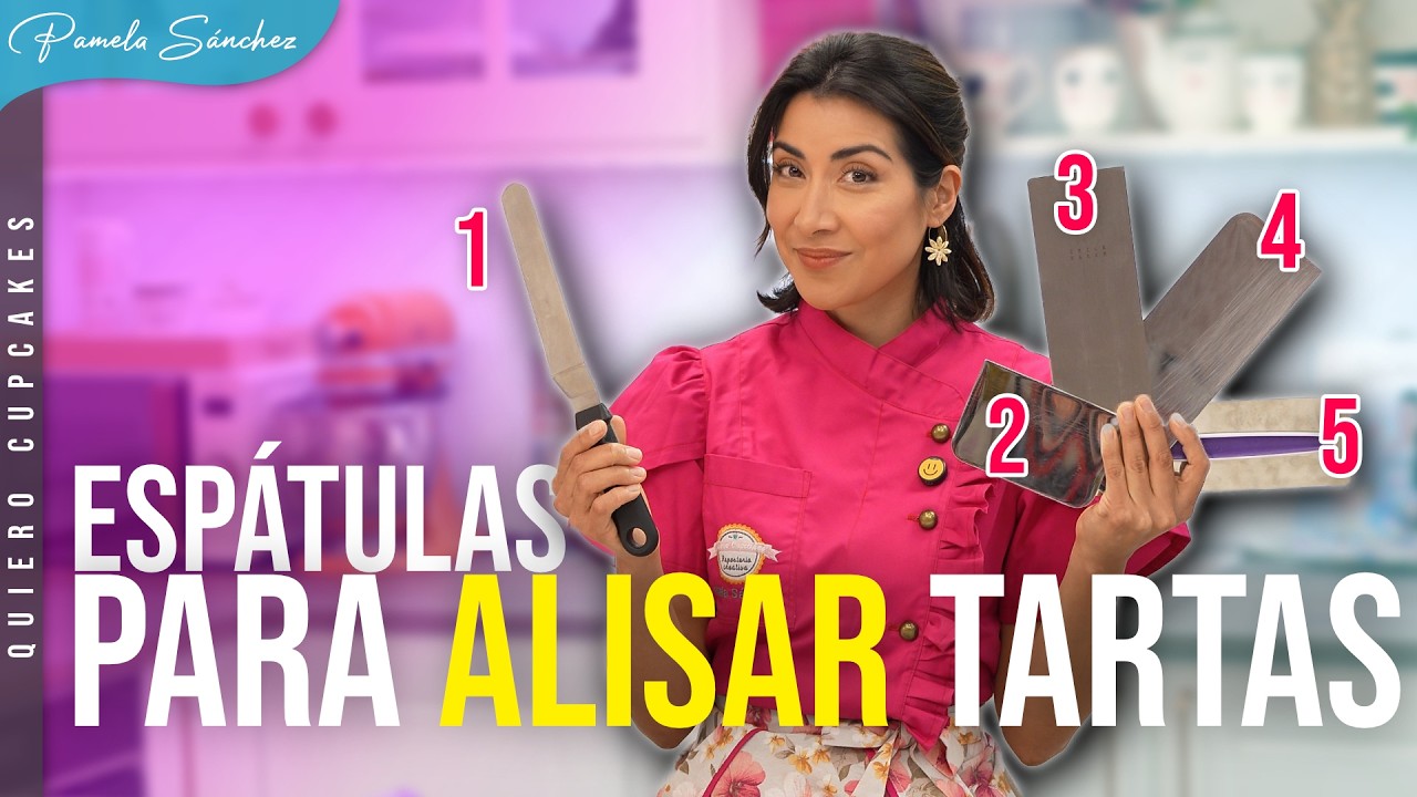 Cómo elegir la mejor espátula alisadora para tartas (la diferencia se nota mucho) | QUIERO CUPCAKES