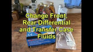 Career Overview Change Front, Rear Differential and Transfer Case Fluids on a Maserati Ghibli SQ4