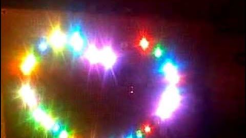 Led trai tim RGB version 01