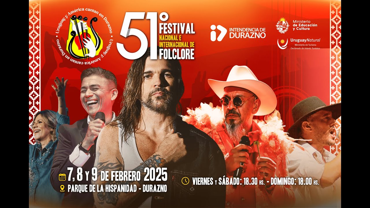 51° Festival de Folclore y 24° Encuentro Gaucho - Durazno (Transmisión Oficial) 🐎🧉