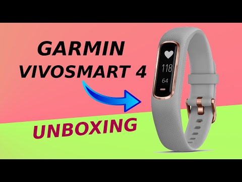 Garmin Vivosmart 4 Unboxing HD (010-01995-22)