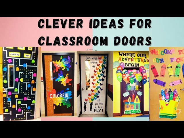 Welcome Classroom Door Decoration Ideas Preschool School You - Front Door Decoration Ideas For School