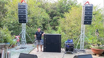 Thông tín hiệu. Sound Check Vocal và Subwoofer || Hệ thống loa Line Array - ĐM_AUDIO