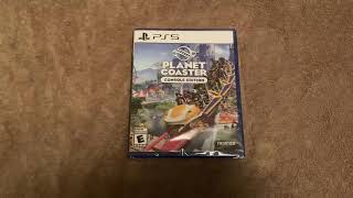 Planet Coaster PS5 Unboxing