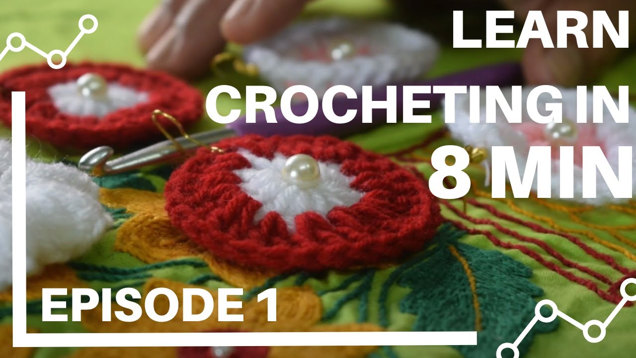 কুশিকাটা/ কুরুশের কাজ || Episode 1 || Learn Basics of Crocheting at Home || Bengali