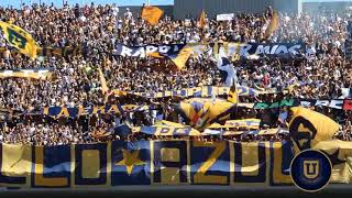 Espectacular recibimiento de la Rebel a Pumas en los cuartos de final AP2018