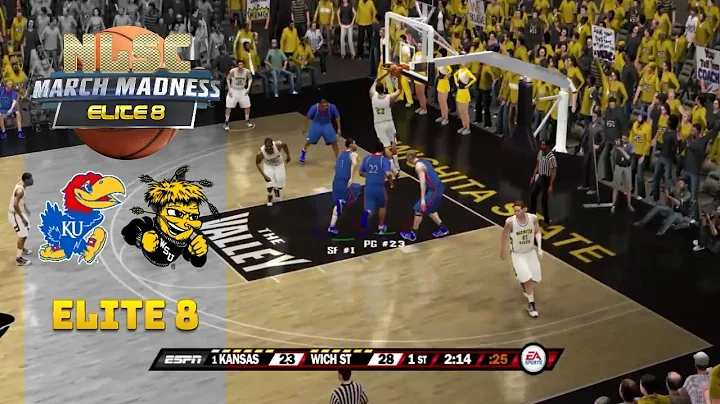 NCAA Basketball 10 Elite 8 NLSC Tournament - Kansa...