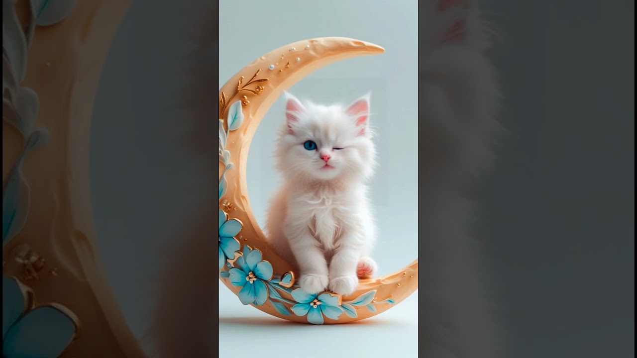 Adorable Kitten’s Day in a Fantasy World!