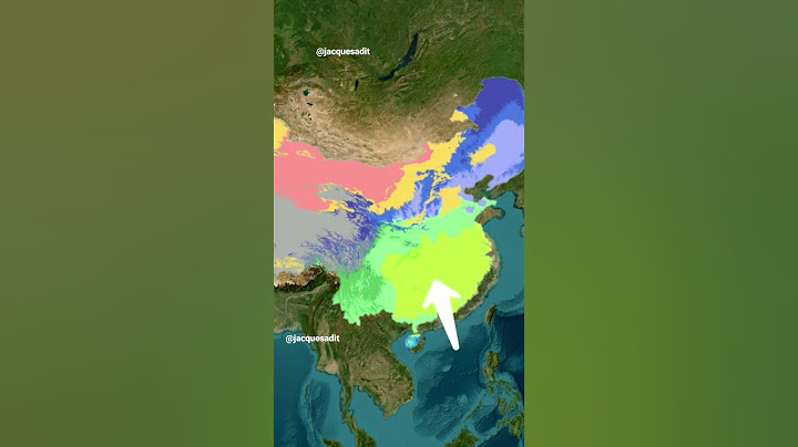 La Chine a Un Nombre Impressionnant De Climat