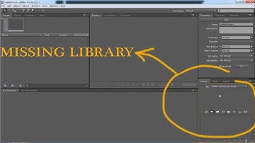 How to fix Adobe Encore missing Library