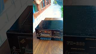 Audiocon FX-300 stereo system extra Bass high power cassette player Deck #shortsviral #viral Deck