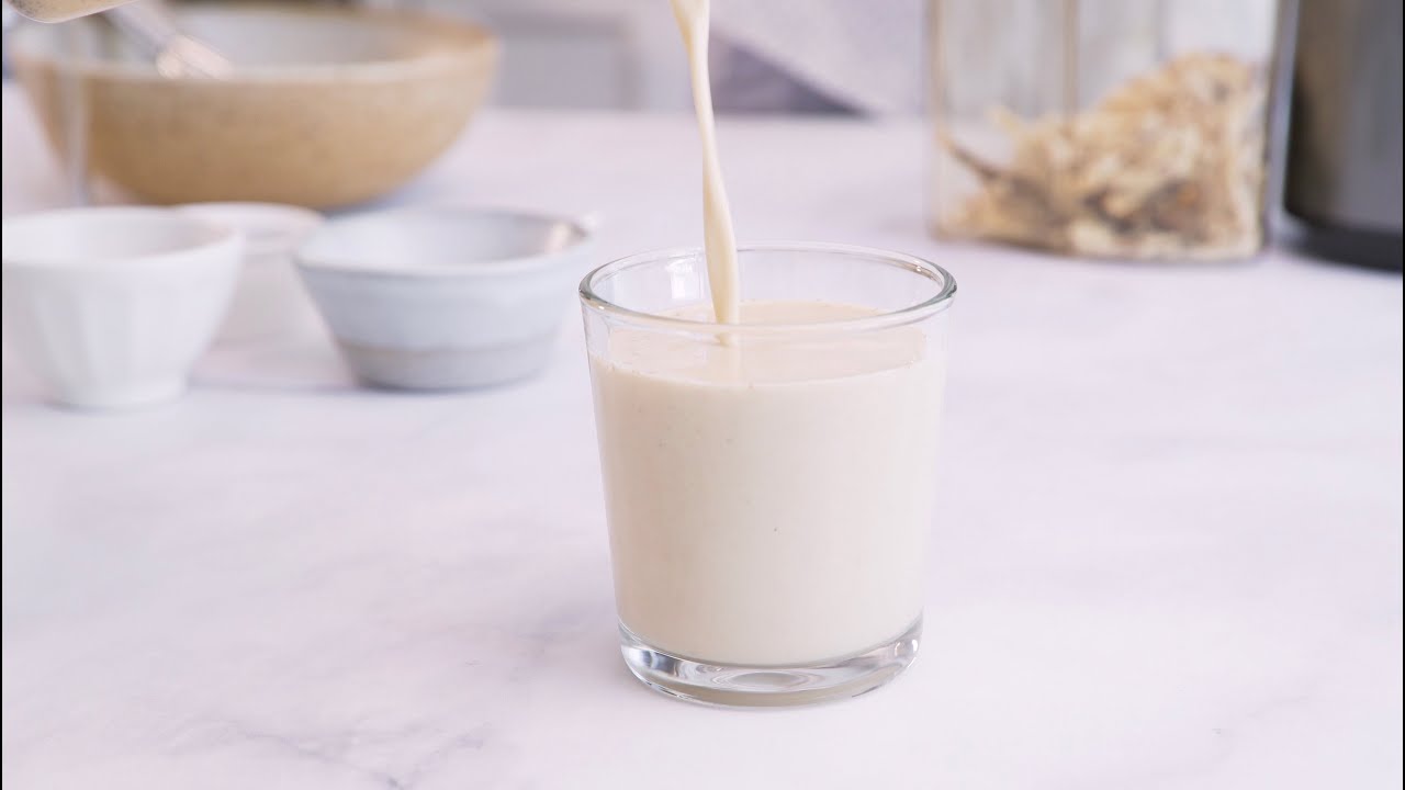 Almond Milk with Chai Recipe Nama YouTube