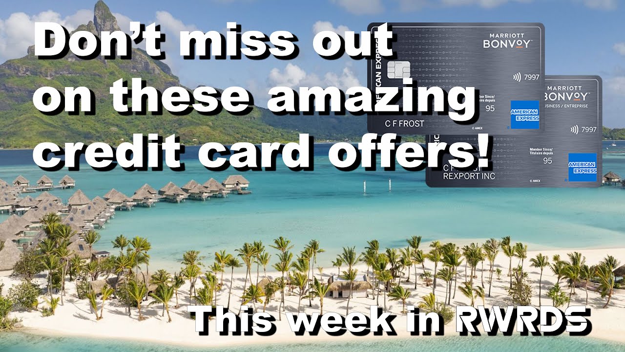 Don't miss out on the amazing new Marriott Bonvoy Amex Card offers & the best Mastercards for Costco