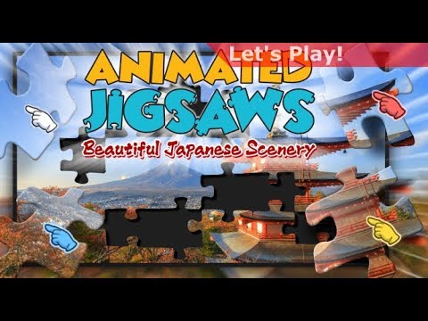 Let's Play: Animated Jigsaws - Beautiful Japanese Scenery