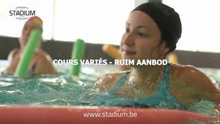 Stadium Brussels Swimming pool and aquagym group classes