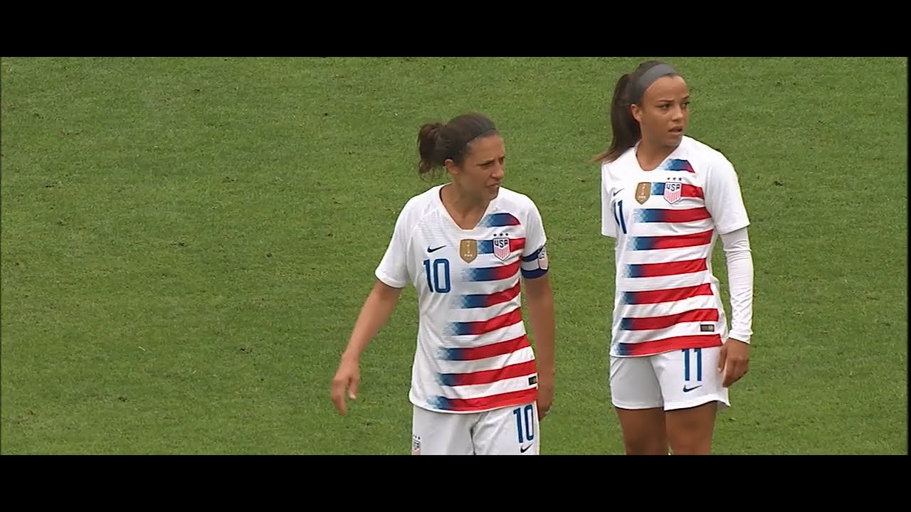 (1) USWNT vs Mexico 4.8.2018