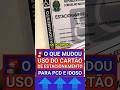 🚨ATENÇÃO NO CARTÃO DE ESTACIONAMENTO (PARA PCD E IDOSO) #carrosparapcd #carropcd #carrospcd #pcd
