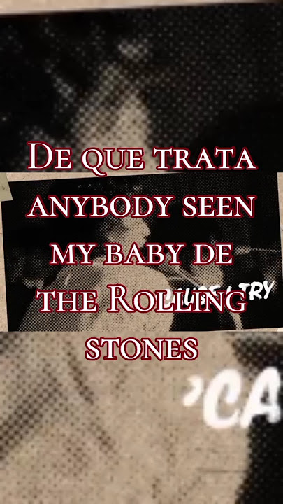 The Rolling Stones - Anybody Seen My Baby - OFFICIAL PROMO - YouTube