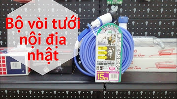 Bộ vòi tưới cây Takagi made in Japan nội địa nhật tiện lợi gọn gàng