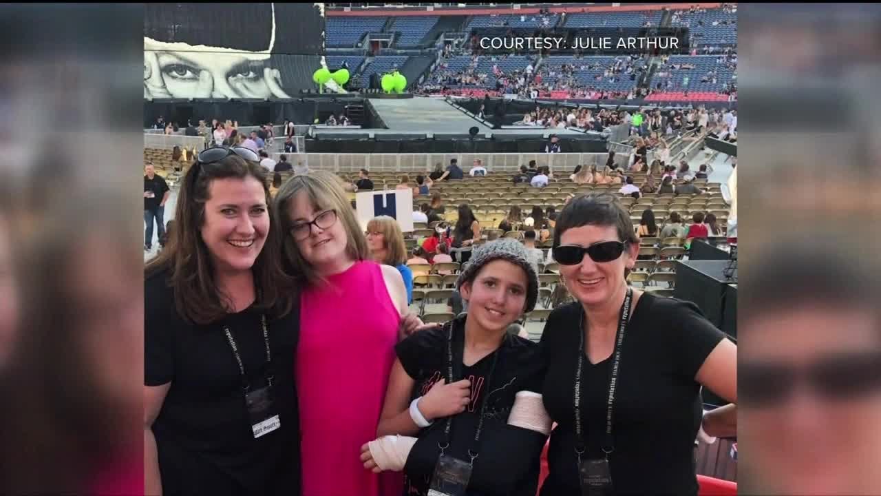 Teen surprises girl battling cancer with tickets to Taylor Swift YouTube