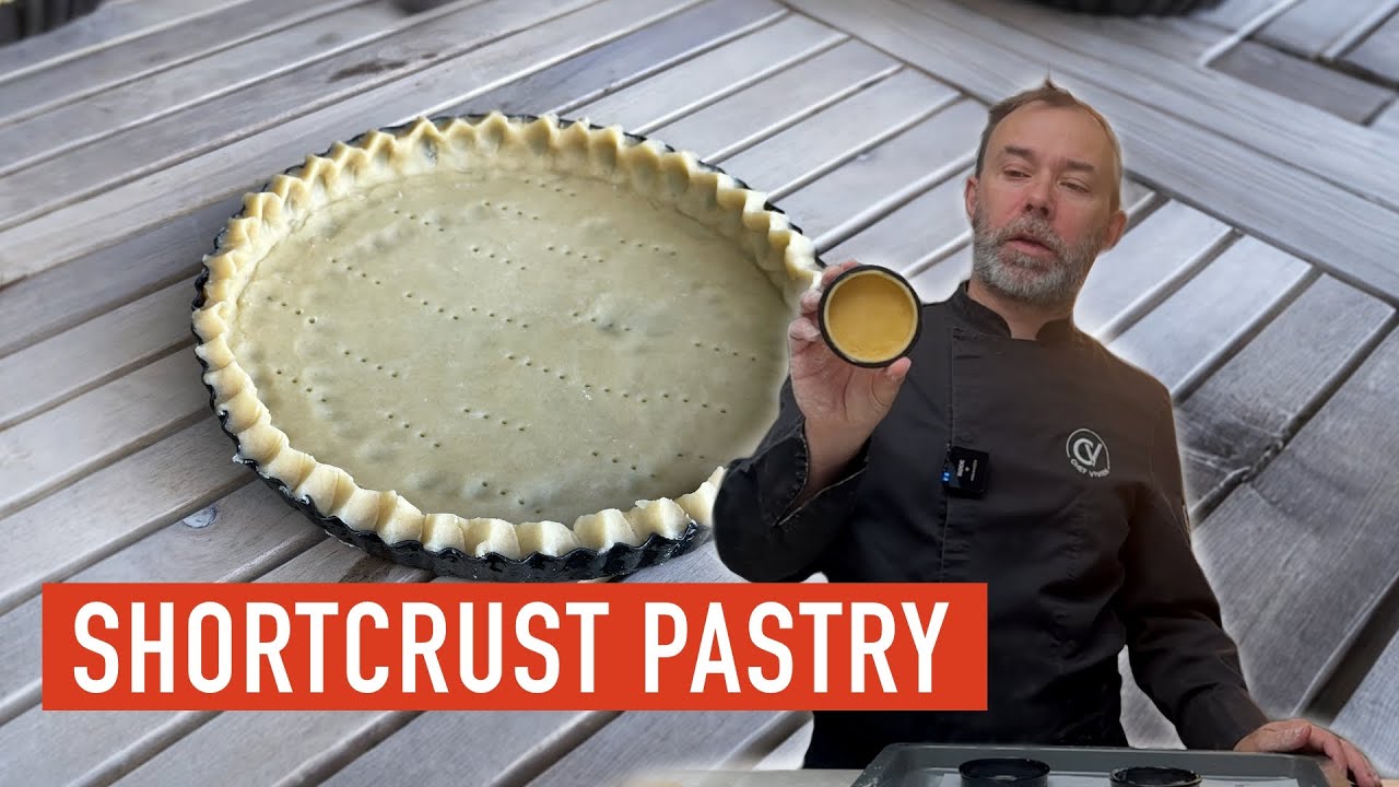 Классическое французское песочное тесто в кухонном комбайне и вручную