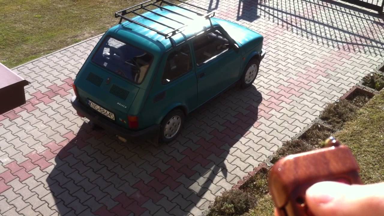 Fiat 126p odpalany zdalnie (zapowiedź) YouTube