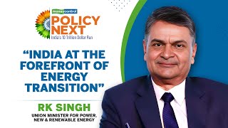 Today we have 180,000 MW of renewable energy capacity: Union Minister RK Singh | Policy Next Summit