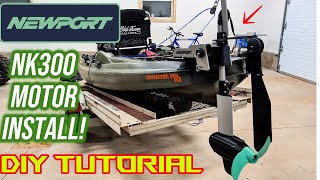 How To Install a Kayak Motor! | Newport NK300 Easy DIY Tutorial