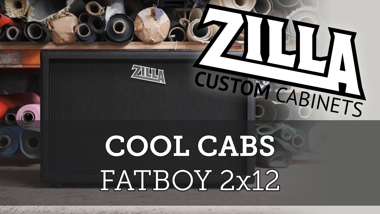 Zilla Cool Cabs. Fatboy 2x12, Black Taurus, H Cream - YouTube