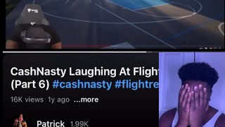 Cashnasty Laughing At Flightreacts Reaction....HIS LAUGH IS SO CONTAGIOUS 😂