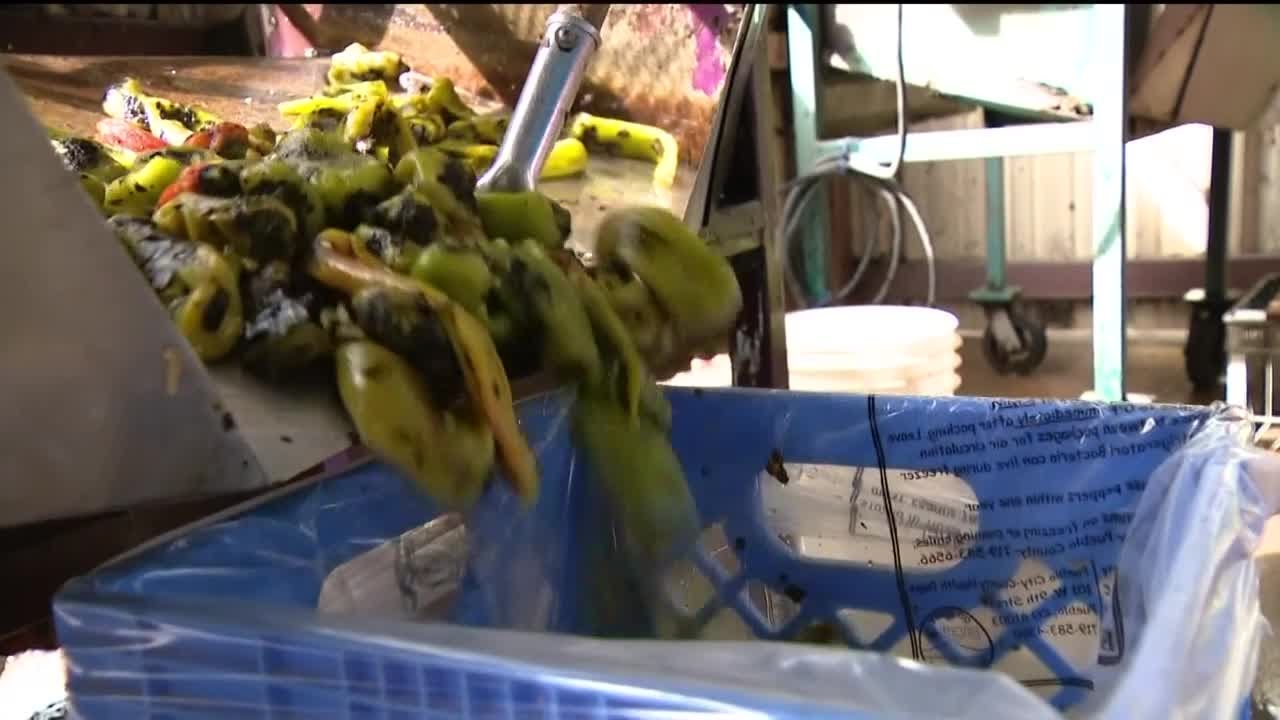 A tradition across generations roasting of the Pueblo chile YouTube