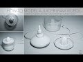 How to model an Orange juicer (2/3)