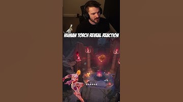 Thumbnail of MARVEL RIVALS HUMAN TORCH REVEAL REACTION