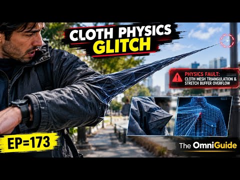 Cloth physics Glitch 