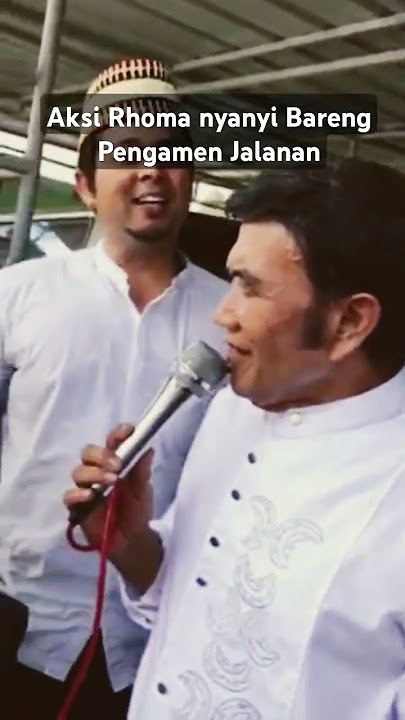 Aksi Rhoma Irama nyanyi Bareng Pengamen Jalanan.. #fansrhomasoneta #forsa#rhomairama