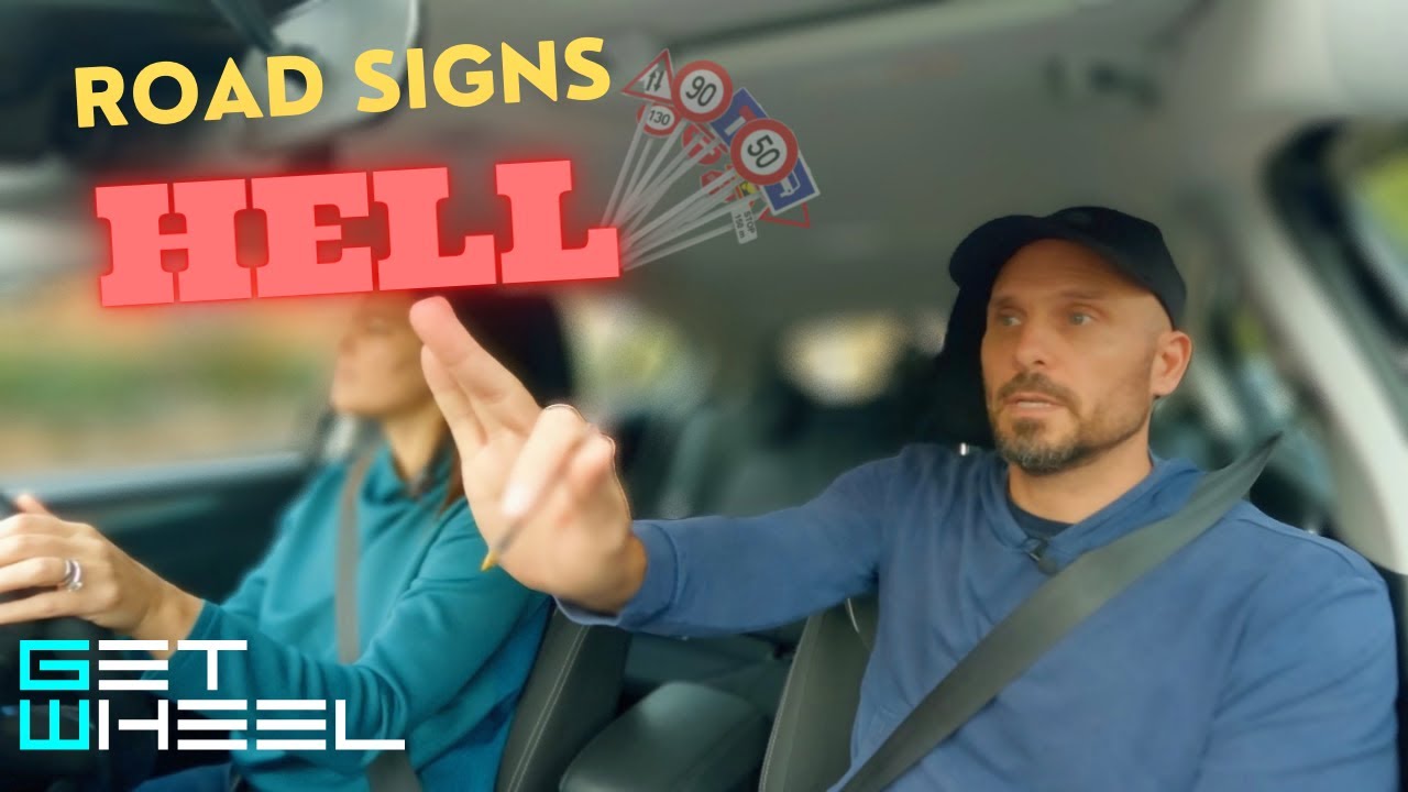 CAN THIS EXPERIENCED LEARNER FOLLOW ROAD SIGNS MOCK DRIVING TEST - YouTube