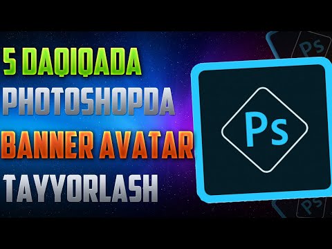 Video: Fotoshopda Qanday Qilib Avatar Yaratish